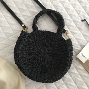 Clare V.  Alice Woven bag - Black Size Small